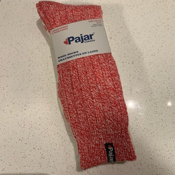 Pajar Accessories Red Pajar Canada Wool Socks 2 Poshmark